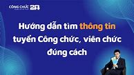 Tin Tuyển Dụng Công Chức